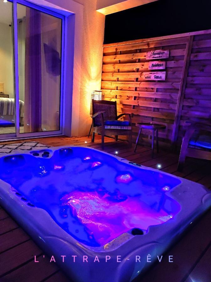 Magnifique petite villa avec jacuzzi l'attrape rêve Les Plantiers Exterior foto
